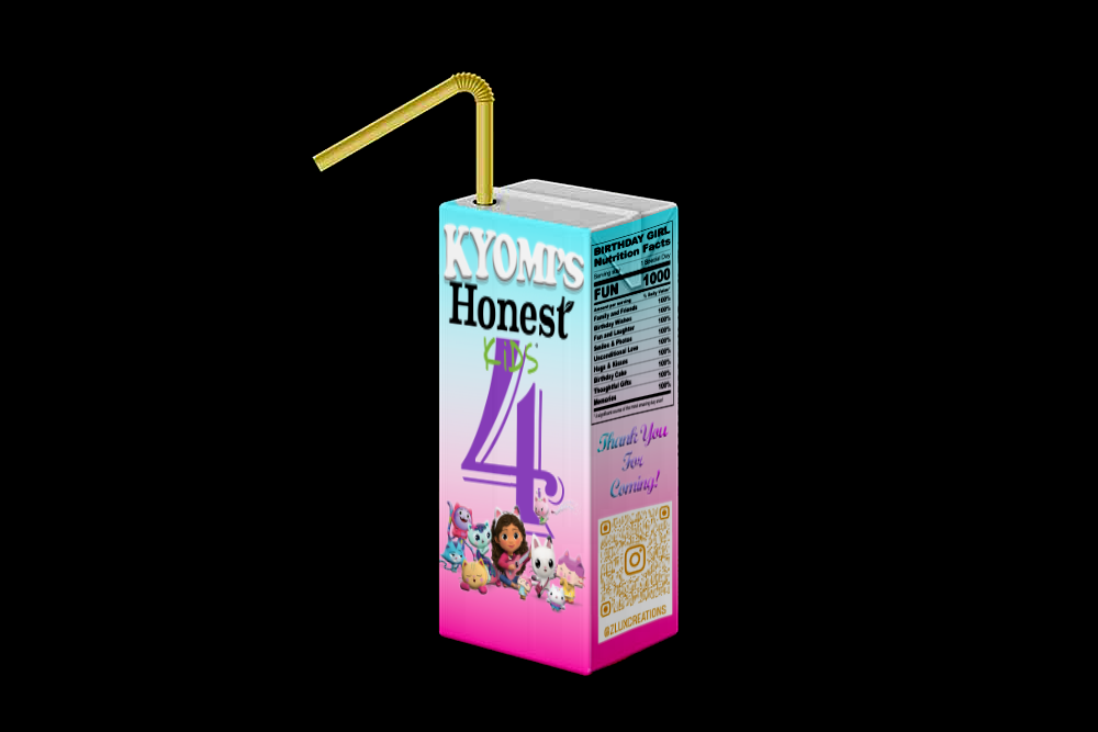 Custom Juice Box
