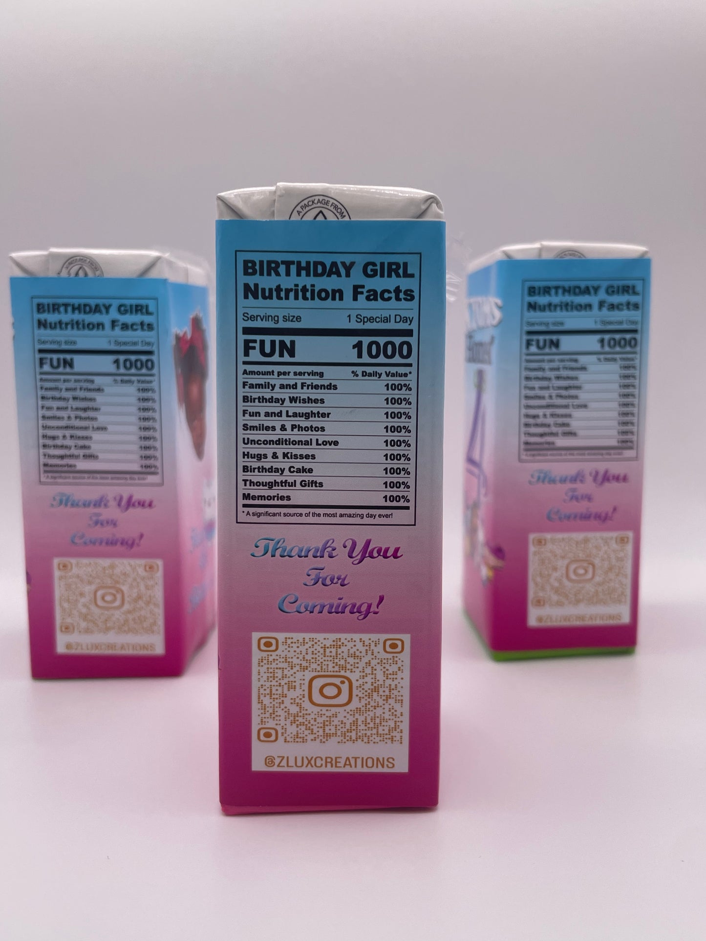 Custom Juice Box