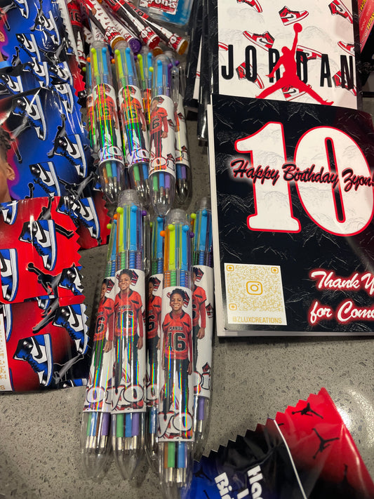 Multicolored Pens